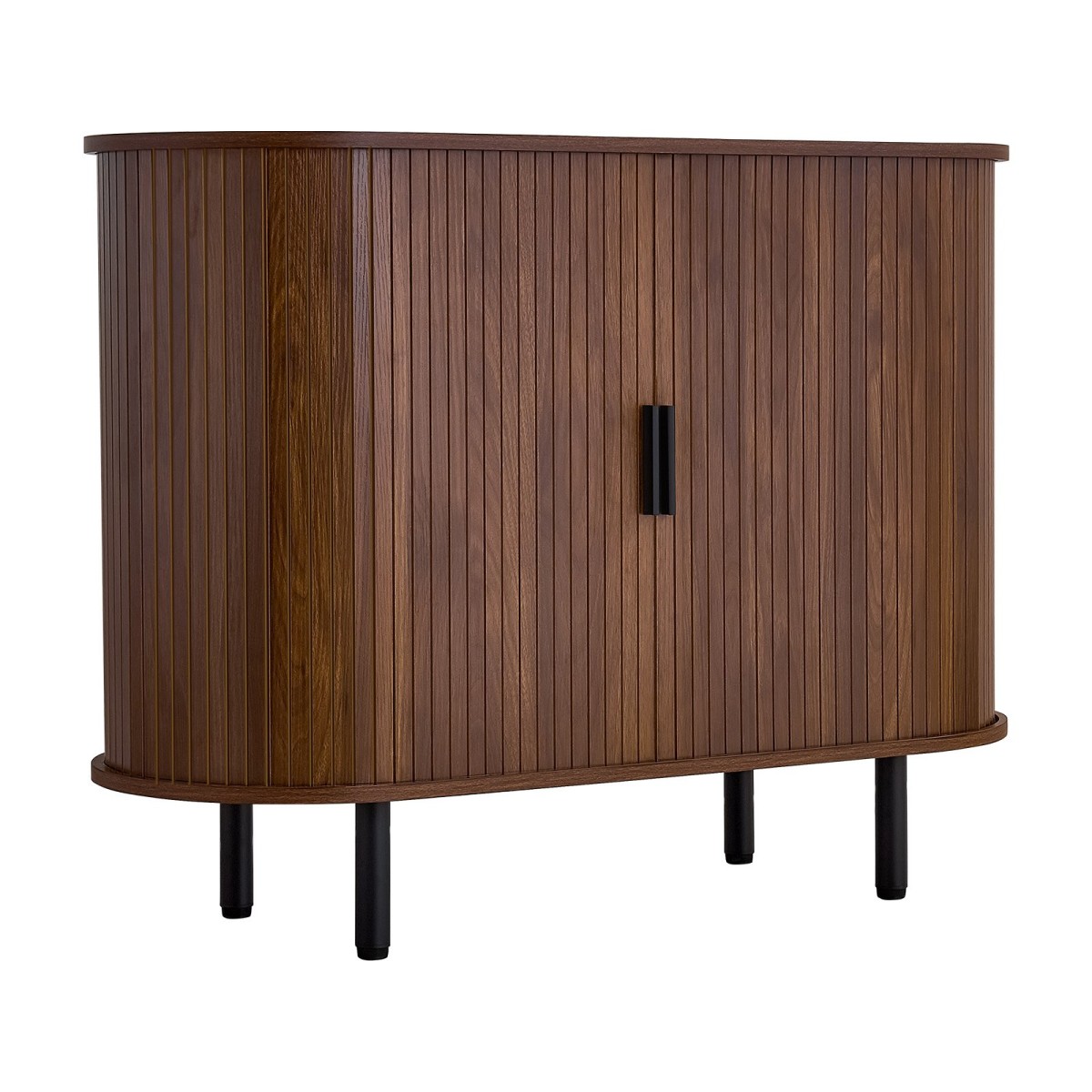 Έπιπλο VEVOR Coffee Bar, Τραπέζι Coffee Bar Fluted Mid Century, Ντουλάπα σε μπουφέ με 2 συρόμενες πόρτες, μπουφές μπουφέ για σαλόνι, είσοδος, κουζίνα, 100 x 40 x 75 cm, καρυδιά