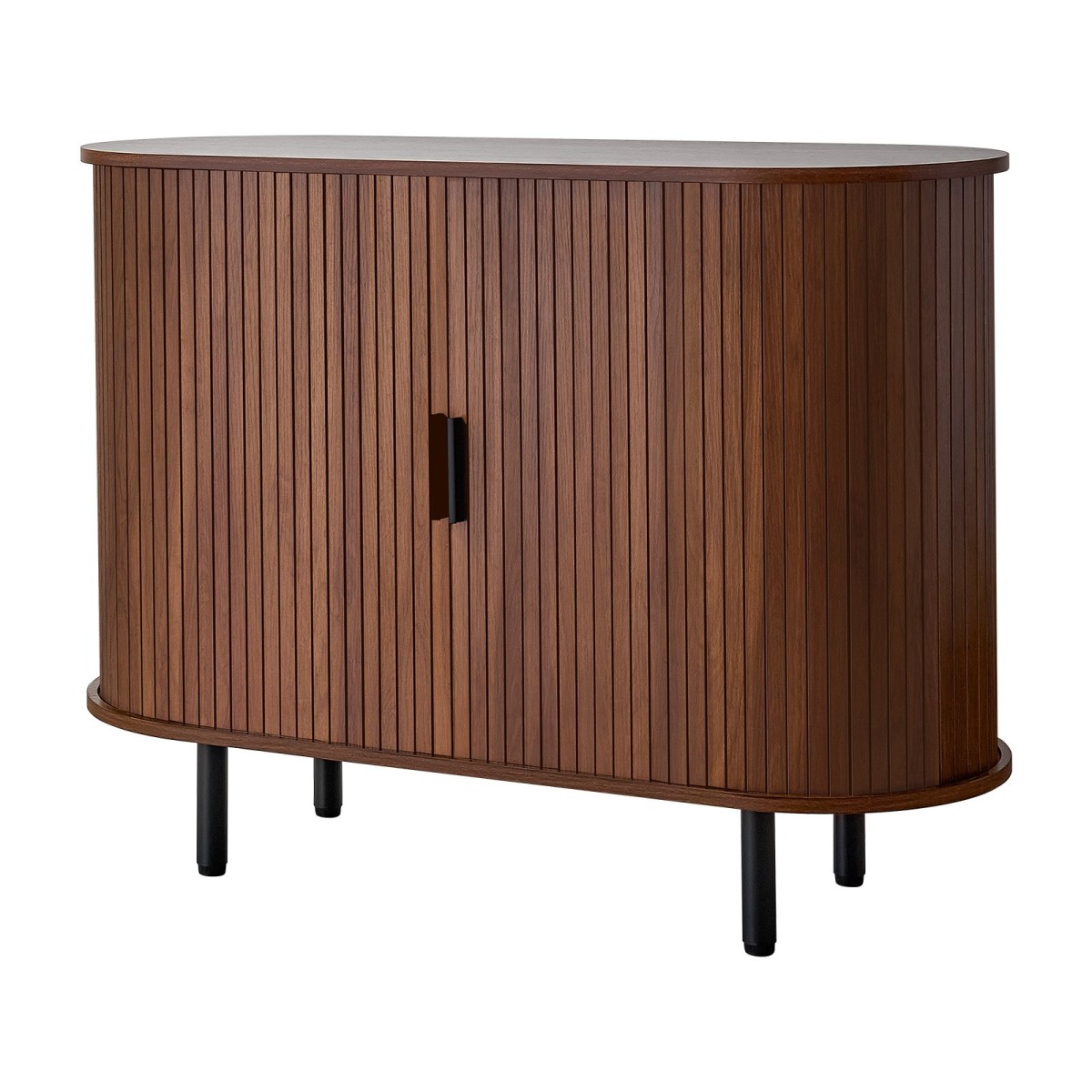 Έπιπλο VEVOR Coffee Bar, Τραπέζι Coffee Bar Fluted Mid Century, Ντουλάπα σε μπουφέ με 2 συρόμενες πόρτες, μπουφές μπουφέ για σαλόνι, είσοδος, κουζίνα, 100 x 40 x 75 cm, καρυδιά