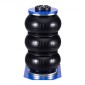 VEVOR Air Jack, 3 Ton Triple Bag Air Jack, Airbag με έξι χαλύβδινους σωλήνες, ανύψωση έως 450 mm, 1-6 s Fast Lifting Pneumatic με κοντές λαβές & λαστιχένιο μαξιλαράκι για αυτοκίνητα, SUV, επισκευή φορτηγών pickup, γκαράζ
