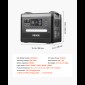 VEVOR Portable Power Station, 2400W 2160Wh Power Station ηλιακή γεννήτρια με 10 θύρες εξόδου & ρυθμιζόμενη ισχύ εισόδου, επεκτάσιμη εφεδρική μπαταρία LiFePO4 για Home Camping RV (ΔΕΝ περιλαμβάνεται ηλιακός πίνακας)