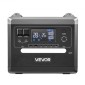 VEVOR Portable Power Station, 2400W 2160Wh Power Station ηλιακή γεννήτρια με 10 θύρες εξόδου & ρυθμιζόμενη ισχύ εισόδου, επεκτάσιμη εφεδρική μπαταρία LiFePO4 για Home Camping RV (ΔΕΝ περιλαμβάνεται ηλιακός πίνακας)