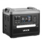 VEVOR Portable Power Station, 2400W 2160Wh Power Station ηλιακή γεννήτρια με 10 θύρες εξόδου & ρυθμιζόμενη ισχύ εισόδου, επεκτάσιμη εφεδρική μπαταρία LiFePO4 για Home Camping RV (ΔΕΝ περιλαμβάνεται ηλιακός πίνακας)