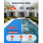 VEVOR Solar Pool Cover, 10,97 x 5,49m Rectangle Pool Bubble Cover, 8 Mil Pools Solar Blanket with Bubble & PE Υλικό, Ημέρα Απορρόφηση Θερμότητας, Διατήρηση Θερμότητας τη νύχτα, Ηλιακά Καλύμματα Διατήρησης Θερμότητας, Μπλε