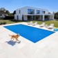 VEVOR Solar Pool Cover, 10,97 x 5,49m Rectangle Pool Bubble Cover, 8 Mil Pools Solar Blanket with Bubble & PE Υλικό, Ημέρα Απορρόφηση Θερμότητας, Διατήρηση Θερμότητας τη νύχτα, Ηλιακά Καλύμματα Διατήρησης Θερμότητας, Μπλε