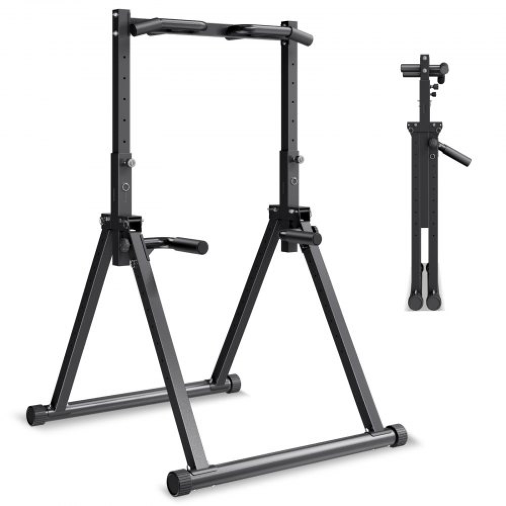 VEVOR Pull Up Bar, χωρητικότητας 150kg, φορητό Pullup Bar Station, Pullup Bars Free Standing με Τριγωνική Κατασκευή & Heavy-Duty Steel Tube, Ρύθμιση ύψους 9 Επιπέδων Gravity Fitness για μπράτσα, πλάτη