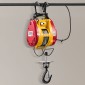 Ηλεκτρικό βαρούλκο VEVOR 2-σε-1, χωρητικότητας 300 kg, φορητό γερανό βαρούλκου 1500 W, Ύψος ανύψωσης 30 m, 18,9 m/min με ενσύρματο και ασύρματο τηλεχειριστήριο για εργοστάσιο, αποθήκη, γκαράζ