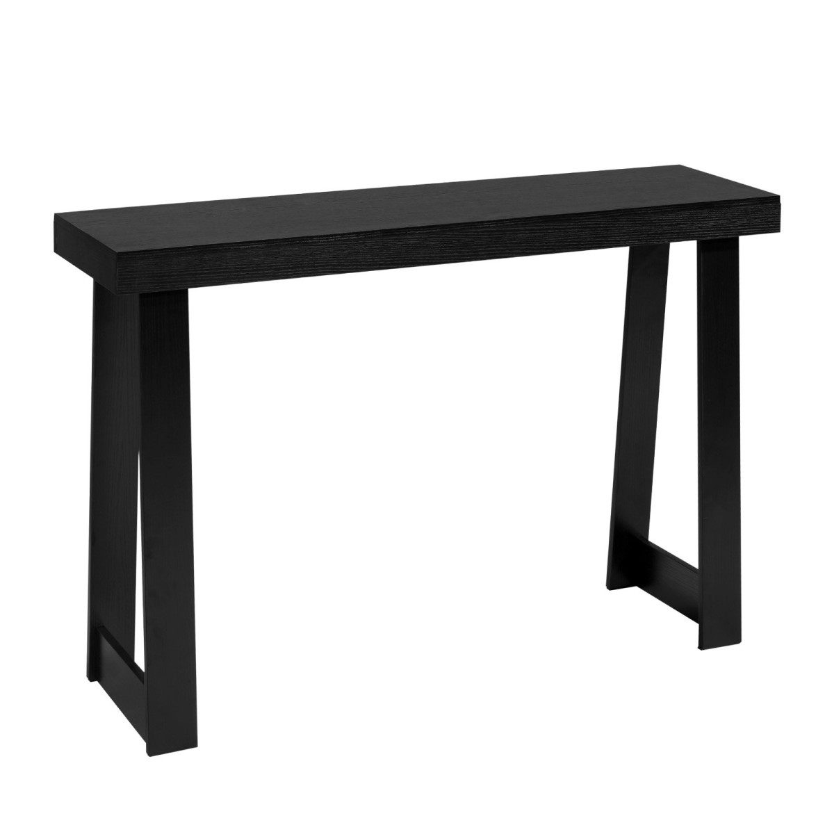 Τραπέζι κονσόλας VEVOR 118 cm, Μοντέρνο Γραφείο Πίσω από τον Καναπέ, Ξύλινο Ορθογώνιο Γραφείο Είσοδος, Στενό Μακρύ Καναπέ Τραπέζι Accent Stand για διάδρομο, Υπνοδωμάτιο, Σαλόνι, Φουαγιέ, Εύκολη συναρμολόγηση, Μαύρο
