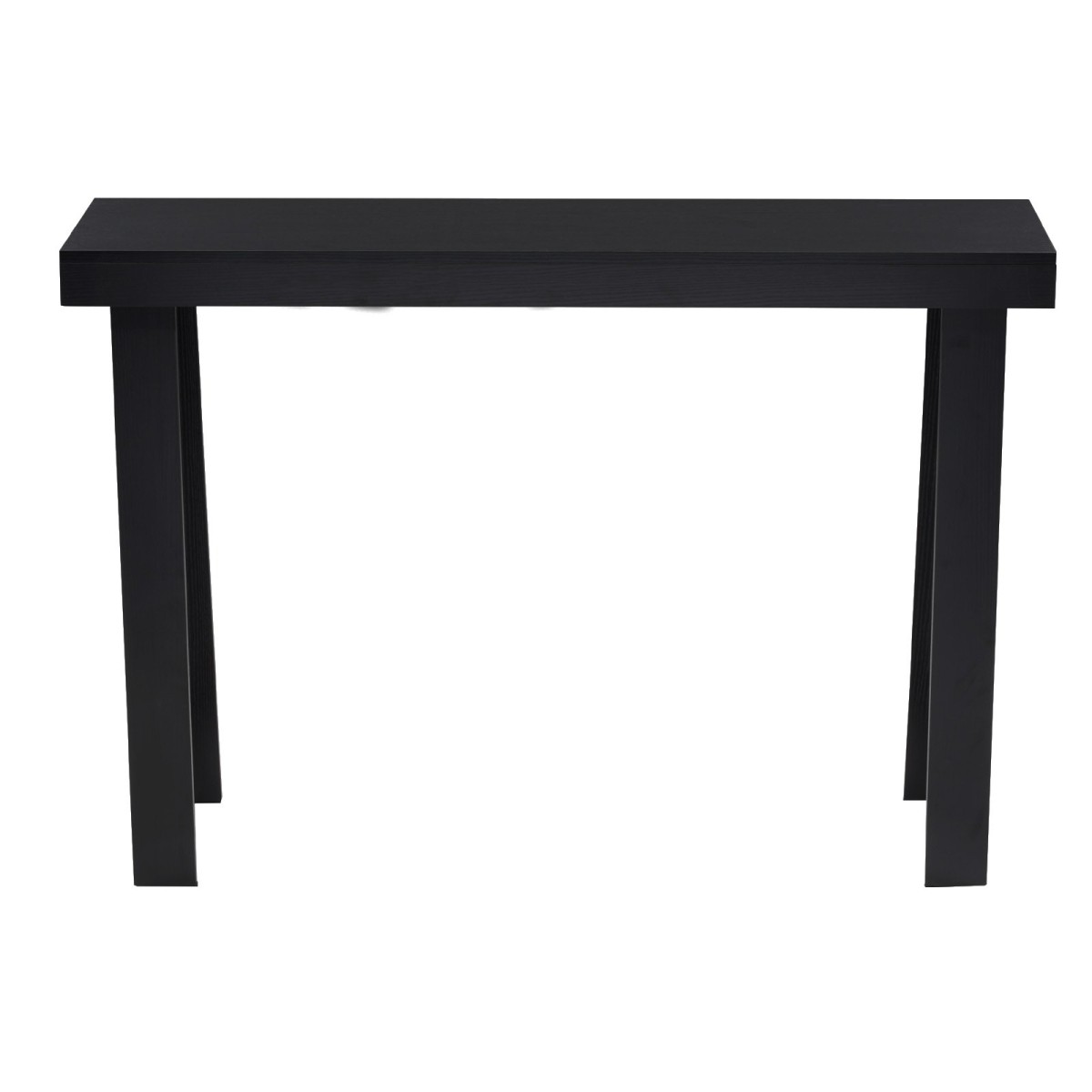 Τραπέζι κονσόλας VEVOR 118 cm, Μοντέρνο Γραφείο Πίσω από τον Καναπέ, Ξύλινο Ορθογώνιο Γραφείο Είσοδος, Στενό Μακρύ Καναπέ Τραπέζι Accent Stand για διάδρομο, Υπνοδωμάτιο, Σαλόνι, Φουαγιέ, Εύκολη συναρμολόγηση, Μαύρο