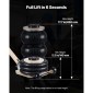 VEVOR Air Jack, Air Jack Triple Bag 3 Ton, Airbag με έξι χαλύβδινους σωλήνες, ανύψωση έως 450 mm, 1-6 s Fast Lifting Pneumatic με ρυθμιζόμενη μακριά λαβή & ελαστικό μαξιλαράκι για αυτοκίνητα, SUV, Pickup Trucks Επισκευή
