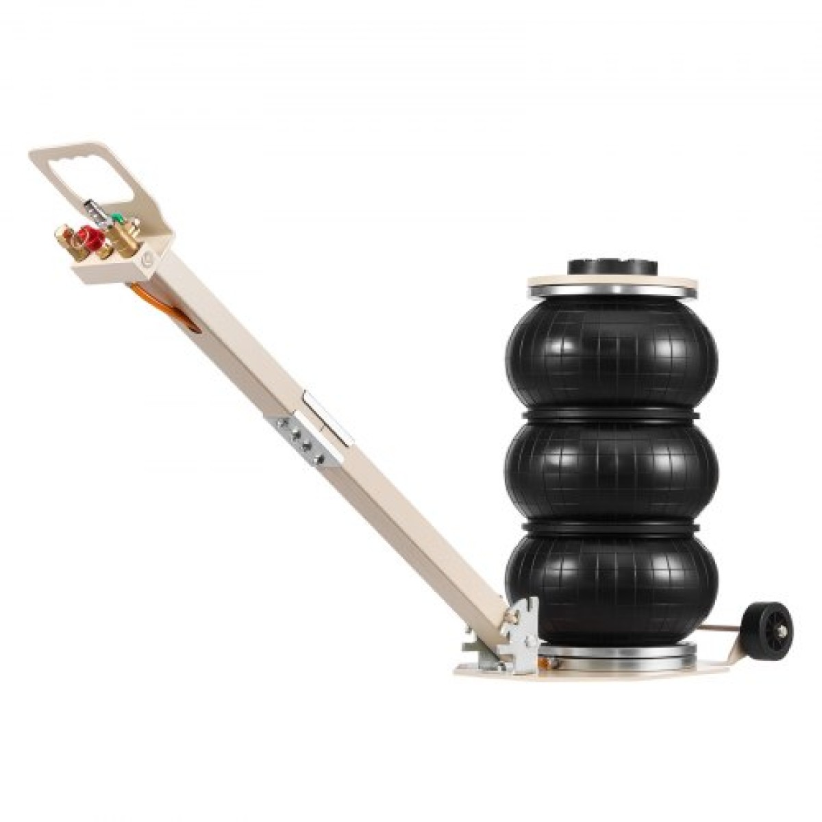 VEVOR Air Jack, Air Jack Triple Bag 3 Ton, Airbag με έξι χαλύβδινους σωλήνες, ανύψωση έως 450 mm, 1-6 s Fast Lifting Pneumatic με ρυθμιζόμενη μακριά λαβή & ελαστικό μαξιλαράκι για αυτοκίνητα, SUV, Pickup Trucks Επισκευή