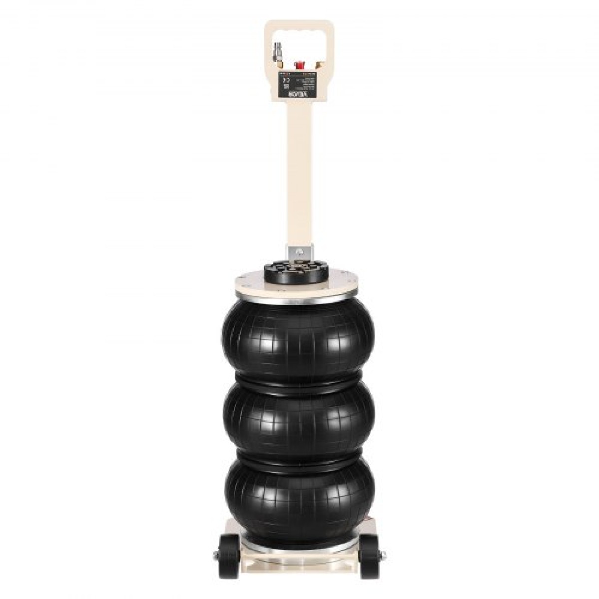 VEVOR Air Jack, Air Jack Triple Bag 3 Ton, Airbag με έξι χαλύβδινους σωλήνες, ανύψωση έως 450 mm, 1-6 s Fast Lifting Pneumatic με ρυθμιζόμενη μακριά λαβή & ελαστικό μαξιλαράκι για αυτοκίνητα, SUV, Pickup Trucks Επισκευή