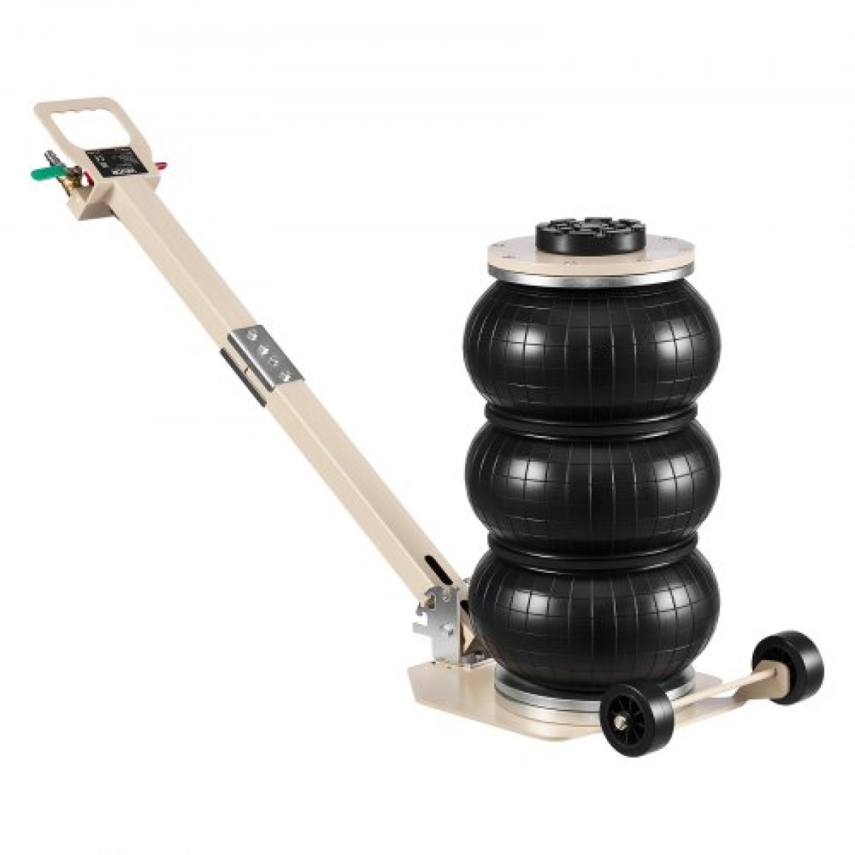 VEVOR Air Jack, Air Jack Triple Bag 3 Ton, Airbag με έξι χαλύβδινους σωλήνες, ανύψωση έως 450 mm, 1-6 s Fast Lifting Pneumatic με ρυθμιζόμενη μακριά λαβή & ελαστικό μαξιλαράκι για αυτοκίνητα, SUV, Pickup Trucks Επισκευή