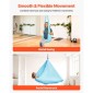 VEVOR Aerial Yoga Hammock, Μέγιστο φορτίο 136,07 kg Aerial Silk, Yoga Swing με νάιλον ύφασμα, Daisy Rope, PE Zipper Bag, Gymnastics Swings Κατάλληλες για άνδρες και γυναίκες, αιώρα και κούνια διπλής λειτουργίας