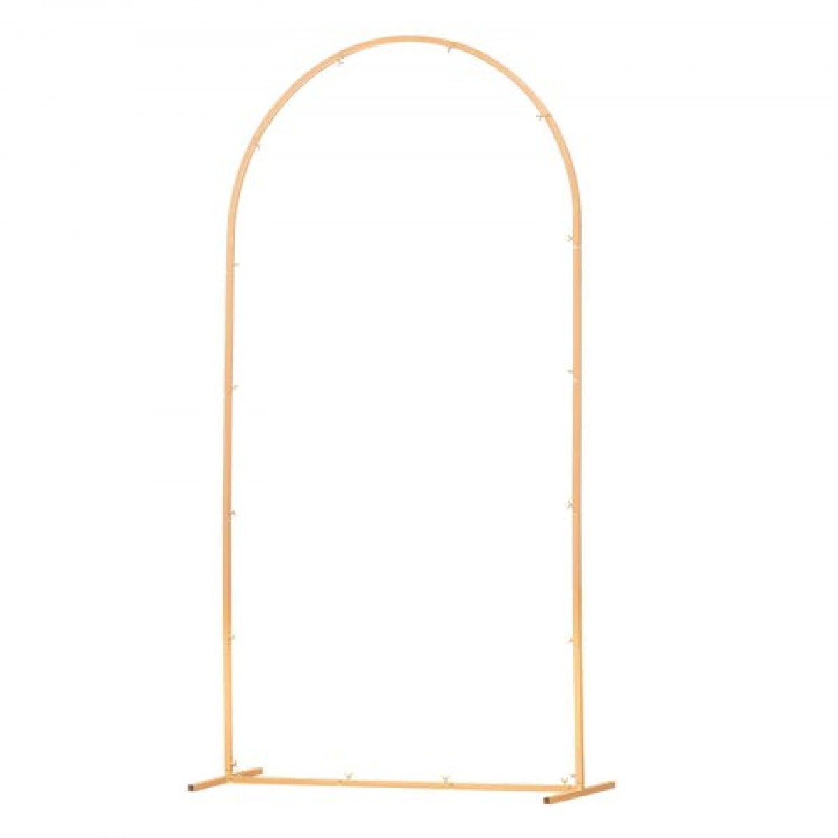 Βάση σκηνικού VEVOR Arch, 2,2 x 1,2 m, Σταθερή κατασκευή, Εύκολη συναρμολόγηση, 1 τεμάχιο χρυσή μεταλλική βάση σκηνικού αψίδας για γάμους, πάρτι γενεθλίων, αποφοίτηση, εορταστική γιορτή και διακόσμηση τελετών