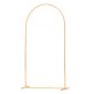 Βάση σκηνικού VEVOR Arch, 2,2 x 1,2 m, Σταθερή κατασκευή, Εύκολη συναρμολόγηση, 1 τεμάχιο χρυσή μεταλλική βάση σκηνικού αψίδας για γάμους, πάρτι γενεθλίων, αποφοίτηση, εορταστική γιορτή και διακόσμηση τελετών