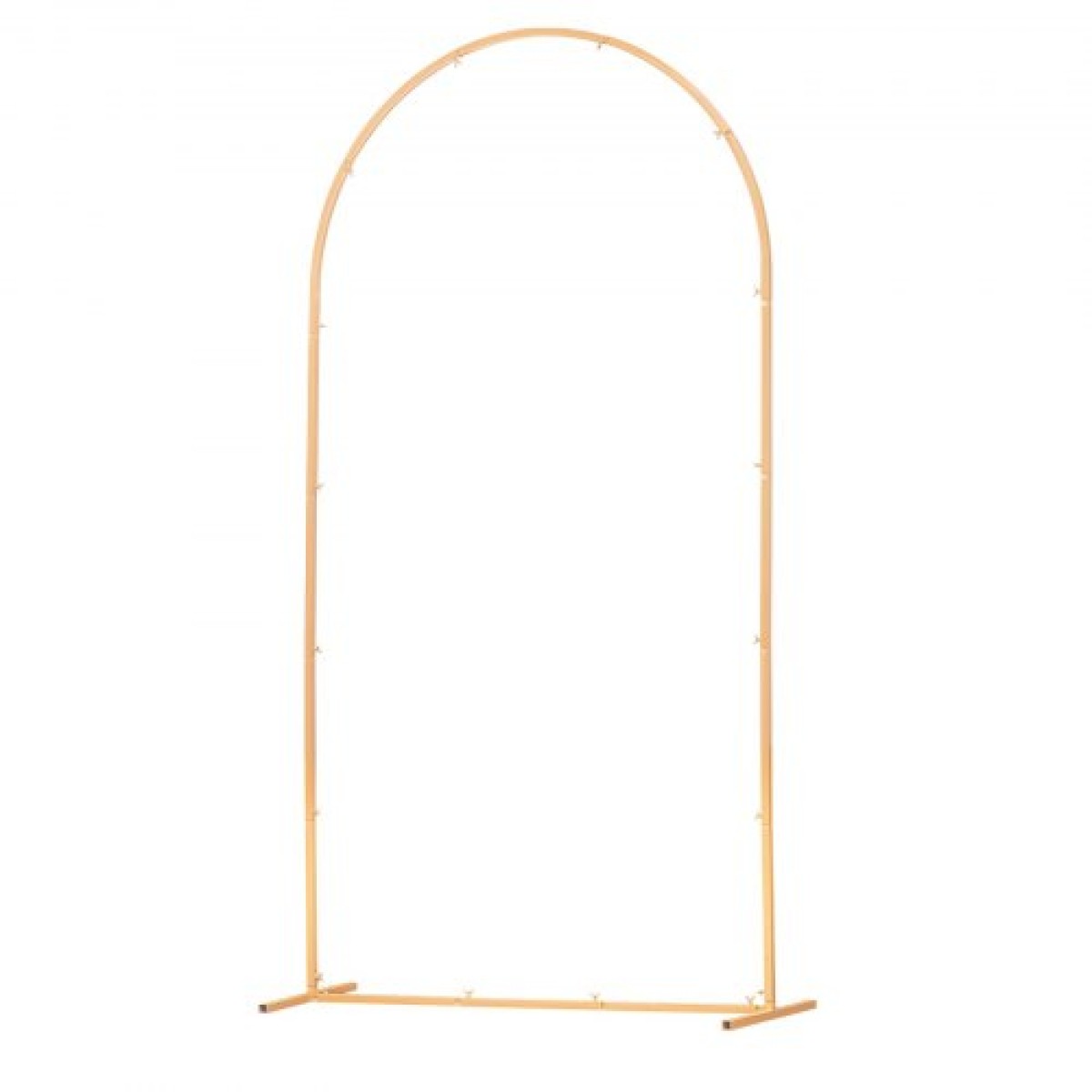 Βάση σκηνικού VEVOR Arch, 2,2 x 1,2 m, Σταθερή κατασκευή, Εύκολη συναρμολόγηση, 1 τεμάχιο χρυσή μεταλλική βάση σκηνικού αψίδας για γάμους, πάρτι γενεθλίων, αποφοίτηση, εορταστική γιορτή και διακόσμηση τελετών