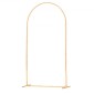 Βάση σκηνικού VEVOR Arch, 2,2 x 1,2 m, Σταθερή κατασκευή, Εύκολη συναρμολόγηση, 1 τεμάχιο χρυσή μεταλλική βάση σκηνικού αψίδας για γάμους, πάρτι γενεθλίων, αποφοίτηση, εορταστική γιορτή και διακόσμηση τελετών