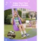 VEVOR Sensory Swing, Αιώρα με Αισθητήρια Διπλής Στρώσης, Κούνια αισθητήρων εσωτερικού & εξωτερικού χώρου με περιστρεφόμενη κρεμάστρα 360°, O-Sling, Χωράει έως 136,07 κιλά, Ρυθμιζόμενη Aerial Yoga, Κούνιες οροφής για παιδιά