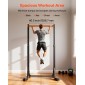 VEVOR Pull Up Bar, Χωρητικότητα 150 kg, φορητό Pullup Bar Station, Pullup Bars Free Standing με δομή H-Frame & Heavy-Duty Steel Tube, 8 Επίπεδα Ρύθμιση ύψους, Gravity Fitness for Arms Back Chest