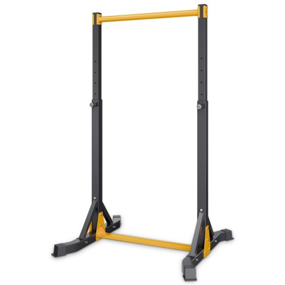 VEVOR Pull Up Bar, 150kg Capacity Portable Pullup Bar Station, Pullup Bars Free Standing with H-Frame Structure & Heavy-Duty Steel Tube, 8 Level Height Adjustment Gravity Fitness for Arms Back Chest