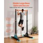 VEVOR Pull Up Bar, Χωρητικότητα 150 kg, φορητό Pullup Bar Station, Pullup Bars Free Standing με δομή H-Frame & Heavy-Duty Steel Tube, 8 Επίπεδα Ρύθμιση ύψους, Gravity Fitness for Arms Back Chest