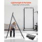 Πλαίσιο VEVOR Yoga Stand, Max 200 kg Load Swing Stand, Triangular Structure Yoga Aerial Rig, Aerial Silk Stand με αφρό EVA, Οριζόντια ρύθμιση 4 επιπέδων & κάθετη ρύθμιση 6 επιπέδων, πολλαπλών λειτουργιών