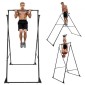 Πλαίσιο VEVOR Yoga Stand, Max 200 kg Load Swing Stand, Triangular Structure Yoga Aerial Rig, Aerial Silk Stand με αφρό EVA, Οριζόντια ρύθμιση 4 επιπέδων & κάθετη ρύθμιση 6 επιπέδων, πολλαπλών λειτουργιών