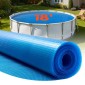 VEVOR Solar Pool Cover, 5,49m Στρογγυλό Pool Bubble Cover, 12 Mil Pools Solar Blanket with Bubble & PE Υλικό, Ημέρα Απορρόφηση Θερμότητας, Διατήρηση Θερμότητας τη νύχτα, Ηλιακά Καλύμματα Διατήρησης Θερμότητας, Μπλε