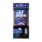 Μηχάνημα VEVOR Claw Crane, Παιχνιδομηχανή Arcade μεσαίου μεγέθους με φως και ήχο, ρυθμιζόμενη δυσκολία, ακριβές παιχνίδι με διανομέα καραμέλας Grabber, για εμπορικούς οικιακούς κινηματογράφους, Μαύρο Μωβ