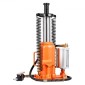 VEVOR Air Hydraulic Bottle Jack, 20 Ton (44092 lbs) Χωρητικότητα, Εύρος ανύψωσης 260-495 mm, Πνευματικό/Χειροκίνητο Συγκολλημένο γρύλο μπουκαλιών βαρέως τύπου με αντλία για SUV, Pickup, Truck, RV, Επισκευή Αυτοκινήτων, Πορτοκαλί