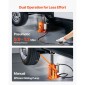 VEVOR Air Hydraulic Bottle Jack, 20 Ton (44092 lbs) Χωρητικότητα, Εύρος ανύψωσης 260-495 mm, Πνευματικό/Χειροκίνητο Συγκολλημένο γρύλο μπουκαλιών βαρέως τύπου με αντλία για SUV, Pickup, Truck, RV, Επισκευή Αυτοκινήτων, Πορτοκαλί