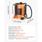 VEVOR Air Hydraulic Bottle Jack, 20 Ton (44092 lbs) Χωρητικότητα, Εύρος ανύψωσης 260-495 mm, Πνευματικό/Χειροκίνητο Συγκολλημένο γρύλο μπουκαλιών βαρέως τύπου με αντλία για SUV, Pickup, Truck, RV, Επισκευή Αυτοκινήτων, Πορτοκαλί