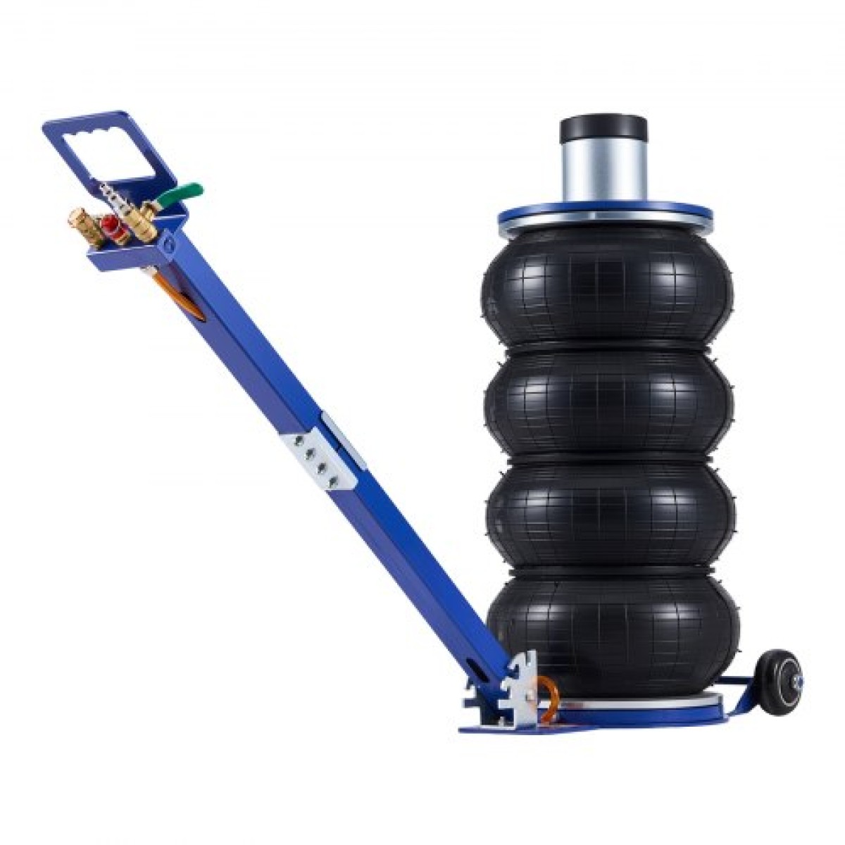 VEVOR Air Jack, 6 Ton Quadrupple Bag Airbag Jack, Ανύψωση Έως 673 mm με ψηλή στήλη, ρυθμιζόμενη λαβή & παχύ λαστιχένιο μαξιλαράκι, 2-5 s Fast Lifting Pneumatic για Αυτοκίνητο, SUV, Επισκευή Pickup Truck, Γκαράζ