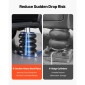 VEVOR Air Jack, 6 Ton Quadrupple Bag Airbag Jack, Ανύψωση Έως 673 mm με ψηλή στήλη, ρυθμιζόμενη λαβή & παχύ λαστιχένιο μαξιλαράκι, 2-5 s Fast Lifting Pneumatic για Αυτοκίνητο, SUV, Επισκευή Pickup Truck, Γκαράζ