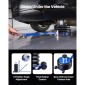 VEVOR Air Jack, 6 Ton Quadrupple Bag Airbag Jack, Ανύψωση Έως 673 mm με ψηλή στήλη, ρυθμιζόμενη λαβή & παχύ λαστιχένιο μαξιλαράκι, 2-5 s Fast Lifting Pneumatic για Αυτοκίνητο, SUV, Επισκευή Pickup Truck, Γκαράζ