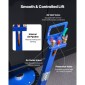 VEVOR Air Jack, 6 Ton Quadrupple Bag Airbag Jack, Ανύψωση Έως 673 mm με ψηλή στήλη, ρυθμιζόμενη λαβή & παχύ λαστιχένιο μαξιλαράκι, 2-5 s Fast Lifting Pneumatic για Αυτοκίνητο, SUV, Επισκευή Pickup Truck, Γκαράζ