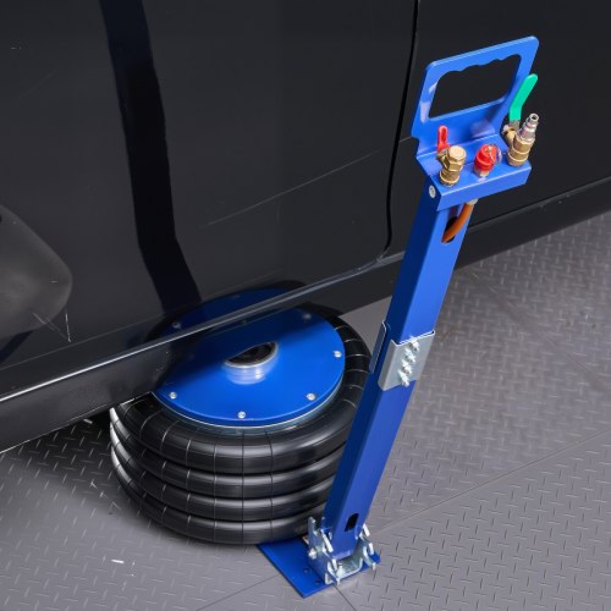 VEVOR Air Jack, 6 Ton Quadrupple Bag Airbag Jack, Ανύψωση Έως 673 mm με ψηλή στήλη, ρυθμιζόμενη λαβή & παχύ λαστιχένιο μαξιλαράκι, 2-5 s Fast Lifting Pneumatic για Αυτοκίνητο, SUV, Επισκευή Pickup Truck, Γκαράζ