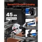 VEVOR Hydraulic Hose Crimper, Hydra-Krimp AC Hose Crimper Kit with 7 Dies Snap-On & θήκη μεταφοράς, Υδραυλικοί σωλήνες A/C Εργαλείο σύσφιξης για αυτοκίνητα και επισκευή κλιματιστικών (διαχωρισμός με χειροκίνητη αντλία)