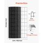 Ύφασμα VEVOR Hardware 61cm x 7,62m, 2 x 3 in Mesh 16 Gauge γαλβανισμένο ρολό συρμάτινο πλέγμα, ανθεκτικό στις καιρικές συνθήκες περίφραξη από σύρμα κοτόπουλου με επίστρωση βινυλίου, περίφραξη φυτών κήπου με συγκολλήσεις βαρέως τύπου για φίδι κουνελιού