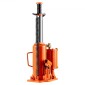 VEVOR Air Hydraulic Bottle Jack, μέγιστη χωρητικότητα φορτίου 12 τόννων, εύρος ανύψωσης 265-505 mm, πνευματικός/χειροκίνητος συγκολλημένος γρύλος φιάλης βαρέως τύπου με αντλία χειρός για επισκευή αυτοκινήτων SUV, Pickup, φορτηγών και αυτοκινήτων, πορτοκαλ