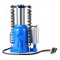 VEVOR Air Hydraulic Bottle Jack, 32 Ton (70546,9 lbs) Χωρητικότητα, Εύρος ανύψωσης 255-415 mm, Πνευματικός/Χειροκίνητος συγκολλημένος γρύλος φιάλης βαρέως τύπου με αντλία για SUV, Pickup, Truck, RV, Car, Auto Repair, Blue