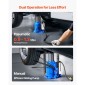 VEVOR Air Hydraulic Bottle Jack, 32 Ton (70546,9 lbs) Χωρητικότητα, Εύρος ανύψωσης 255-415 mm, Πνευματικός/Χειροκίνητος συγκολλημένος γρύλος φιάλης βαρέως τύπου με αντλία για SUV, Pickup, Truck, RV, Car, Auto Repair, Blue
