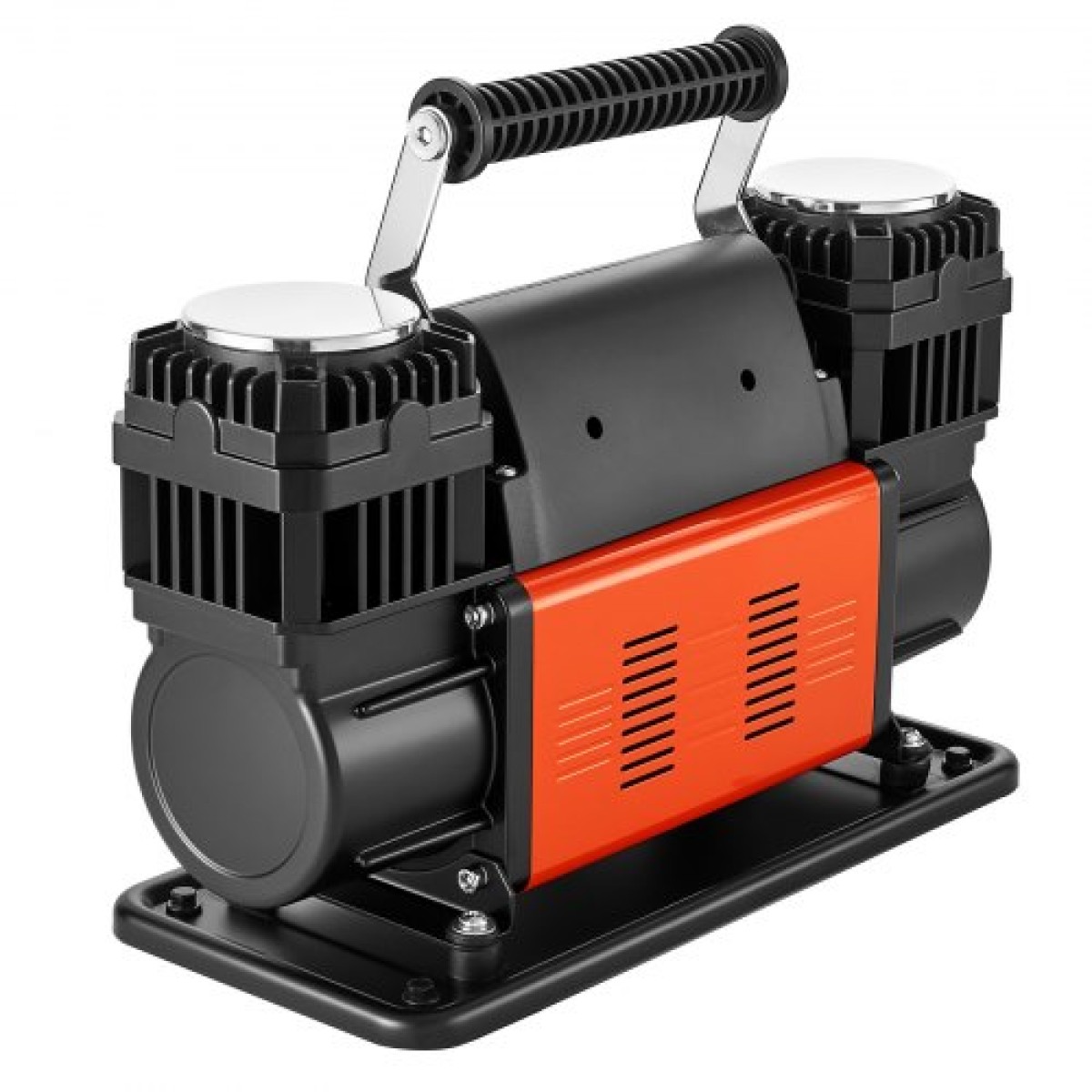 VEVOR Dual-Cylinder Heavy Duty Air Compressor, φορητό φουσκωτό ελαστικών 300 L/min, 12V 150 PSI Offroad Air Pump με ψηφιακό μετρητή πίεσης & αντάπτορες για φορτηγό SUV 4 x 4 Vehicle RV