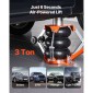 VEVOR Air Jack, 3 Ton Triple Bag Air Jack, Airbag με ράβδο στήριξης, ανύψωση έως 470 mm με ανυψωμένη στήλη & ρυθμιζόμενη λαβή, 1-6 s Fast Lifting Pneumatic για αυτοκίνητα, SUV, Pickup Trucks Επισκευή
