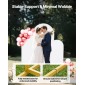 Βάση σκηνικού VEVOR Arch, Σετ 3, 1,8/1,5/1,2 m, Σταθερή κατασκευή, Εύκολη συναρμολόγηση, Χρυσό μεταλλικό σκηνικό με καμάρα, για γάμους, πάρτι γενεθλίων, διακόσμηση εορτασμών και τελετών