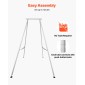 Πλαίσιο VEVOR Yoga Stand, Swing Stand μήκους 3m, Max 250 kg Load Triangular Structure Aerial Rig, Aerial Silk Stand για τους λάτρεις της γιόγκα, αντιολισθητική βάση, ελαφρύ, αποσπώμενο σχέδιο