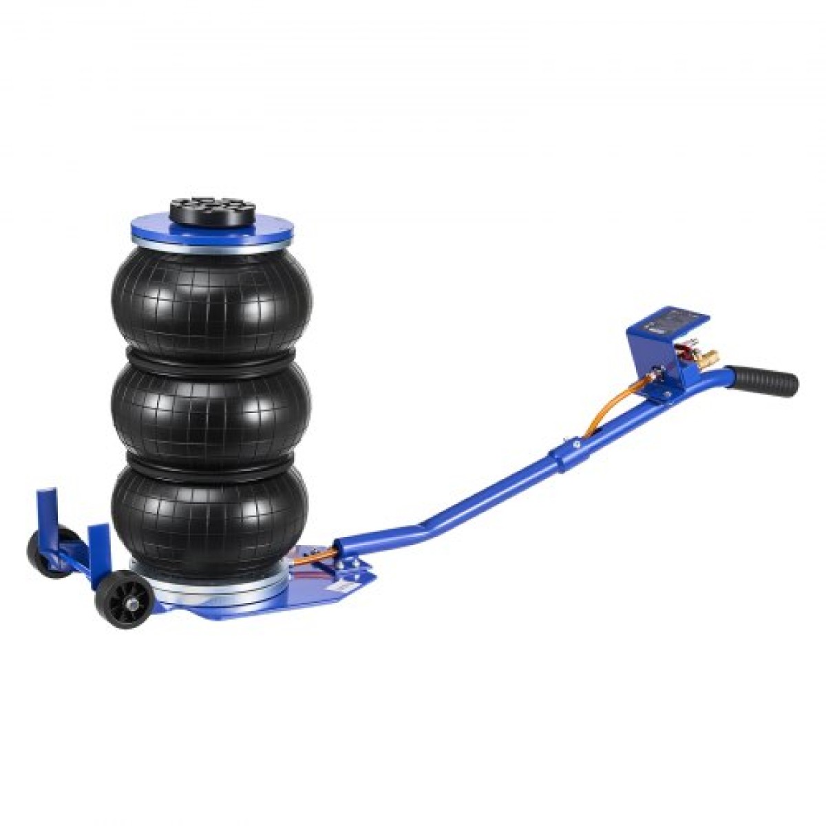 VEVOR Air Jack, 3 Ton Triple Bag Air Jack, Airbag με έξι χαλύβδινους σωλήνες, ανύψωση έως 450 mm, 1-6 s Fast Lifting Pneumatic με μακριά λαβή & λαστιχένιο μαξιλαράκι για αυτοκίνητα, SUV, επισκευή φορτηγών pickup, γκαράζ