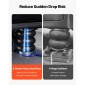 VEVOR Air Jack, 3 Ton Triple Bag Air Jack, Airbag με έξι χαλύβδινους σωλήνες, ανύψωση έως 450 mm, 1-6 s Fast Lifting Pneumatic με μακριά λαβή & λαστιχένιο μαξιλαράκι για αυτοκίνητα, SUV, επισκευή φορτηγών pickup, γκαράζ