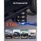 VEVOR Air Jack, 3 Ton Triple Bag Air Jack, Airbag με έξι χαλύβδινους σωλήνες, ανύψωση έως 450 mm, 1-6 s Fast Lifting Pneumatic με μακριά λαβή & λαστιχένιο μαξιλαράκι για αυτοκίνητα, SUV, επισκευή φορτηγών pickup, γκαράζ