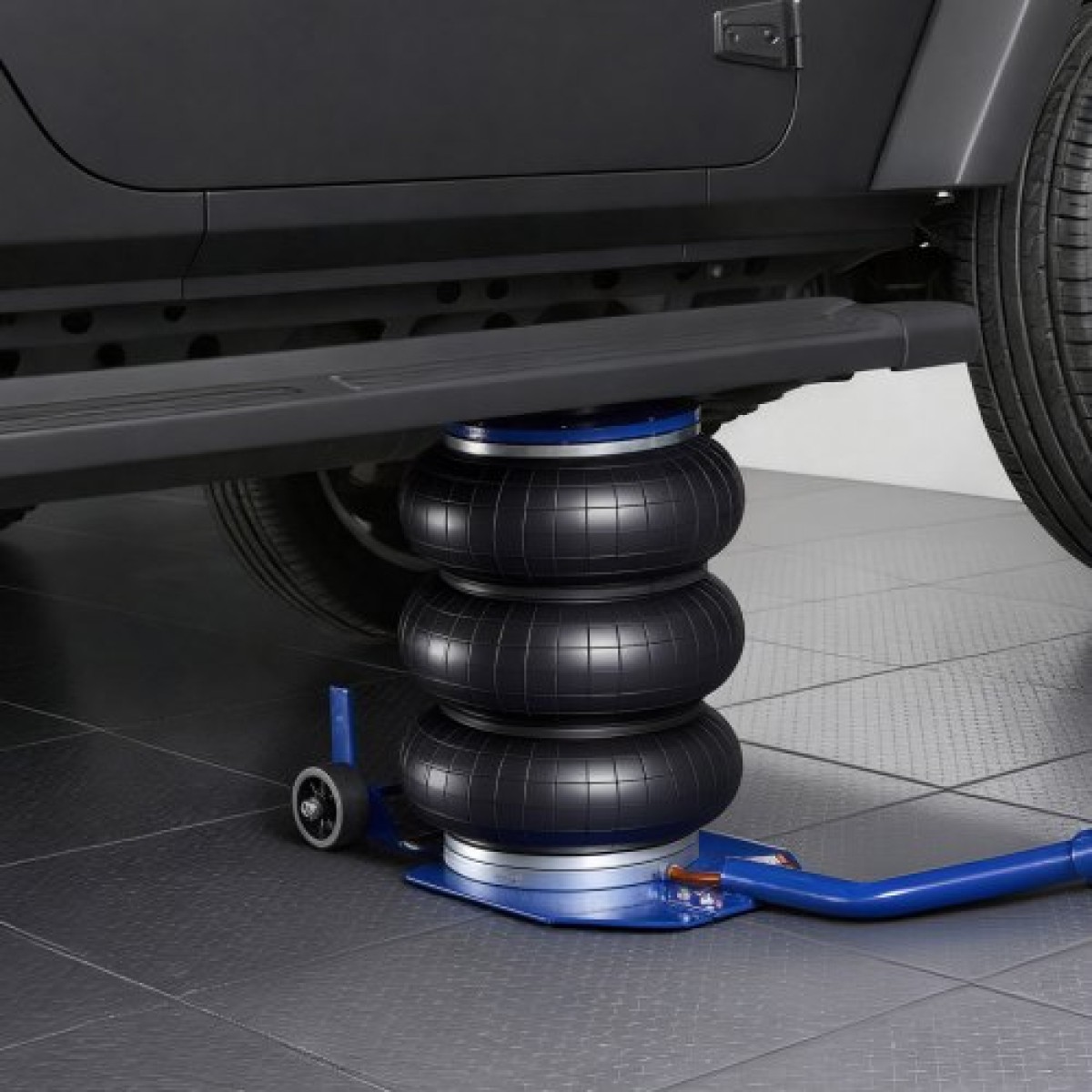 VEVOR Air Jack, 3 Ton Triple Bag Air Jack, Airbag με έξι χαλύβδινους σωλήνες, ανύψωση έως 450 mm, 1-6 s Fast Lifting Pneumatic με μακριά λαβή & λαστιχένιο μαξιλαράκι για αυτοκίνητα, SUV, επισκευή φορτηγών pickup, γκαράζ